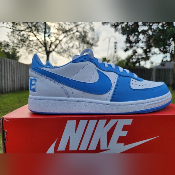 Nike Terminator Low University Blueb Mens size 9.5 Basketball Shoes Snea… - Picture 7 of 16